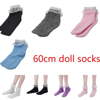 1/3 пары коротких носков для кукол Kawaii ярких цветов, милые длинные носки для кукол OB11 1/6, аксессуары для одежды кукол