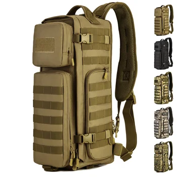 1000D Нейлоновый рюкзак на ремне, мужская военная сумка через плечо, рюкзак через плечо, Трендовый Мужской рюкзак, водонепроницаемые сумки-мессенджеры