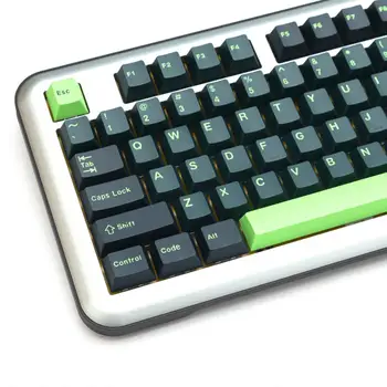 173 Клавиши Wavez GMK Keycaps Вишневый Профиль Сублимационный Краситель PBT Keycap для Механических игровых Клавиатур Черный Зеленый ISO Колпачки для клавиш