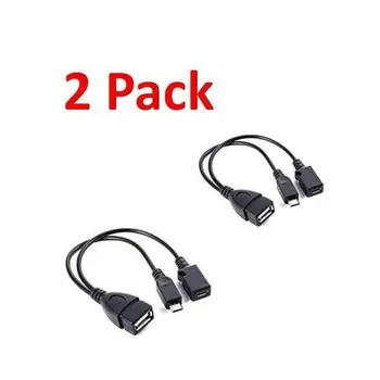 2 Упаковки USB-порта Терминальный Адаптер Otg Кабель Для Fire Tv 3 или 2-го поколения Fire Stick прямая поставка