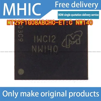 20 шт. ~ ЛОТ бесплатная доставка MT29F1G08ABCHC-ET: C трафаретная печать NW140 патч BGA63 flash NAND флэш-память