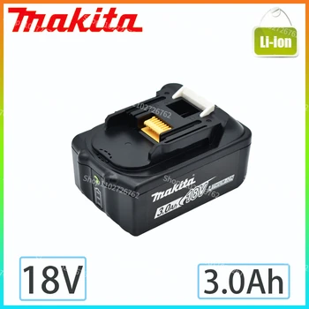 3.0Ah 18 В Оригинальный Makita 3000 мАч BL1830 BL1815 BL1860 BL1840 194205-3 Литий-ионный Аккумулятор, Сменный Аккумулятор для электроинструмента