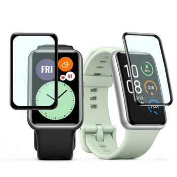 3D изогнутая пленка для Huawei Watch Fit /Honor Watch ES с полностью изогнутым краем, устойчивая к царапинам Защитная пленка для Huawei Watch Fit