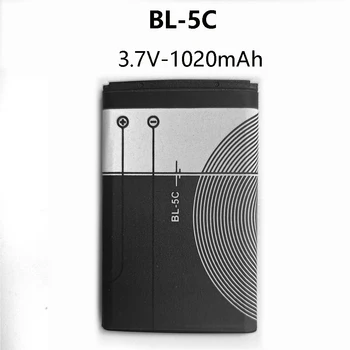 BL 5C BL5C BL-5C 3,7 В Литий-Полимерный Аккумулятор Для телефона Nokia 1100 1110 1200 1208 1280 2600 2700 3100 3110 5130 6230 1600