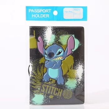 Disney Lilo & Stitch 9960 Модные Аниме Кошельки для Паспорта, Мультяшные Чехлы Для Сумок, Дорожные Аксессуары, Сумки Для Хранения, Подарок