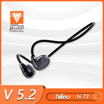 Hileo Hi72 Интеллектуальное шумоподавление Беспроводная Bluetooth-гарнитура Водонепроницаемый сверхдлинный режим ожидания Фитнес Развлечения Спорт