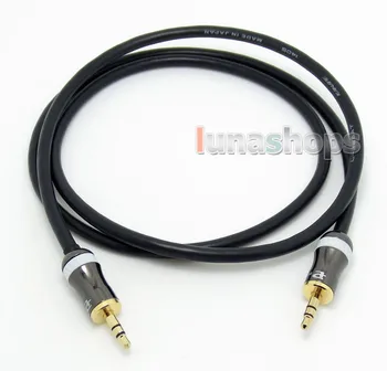 LN004311 3,5 мм Pailiccs от мужчины к мужчине Автомобильный Aux Hi-Fi динамик аудио кабель Canare 