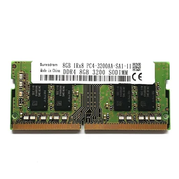 SureSdram ddr4 оперативная память 8 ГБ 3200 МГц SODIMM 8 ГБ 1RX8 PC4-3200AA-SA1-11 260PIN Оригинальное качество Быстрая доставка!