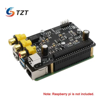 TZT Ustars Audio R98 Плата цифрового аудио Декодера I2S IIS Цифровой плеер 384K DSD256 Для Raspberry Pi