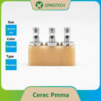 XANGTECH Высококачественный монослой Cerec Pmma 18*15*13 мм, 5 шт./кор. для Зуботехнической лаборатории