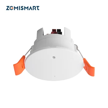 Zemismart Tuya Zigbee Детектор Присутствия Человека Волновой Радар Датчик Обнаружения для Домашней Безопасности Smart Life App Contorl