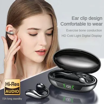 Беспроводные Bluetooth-наушники RD31, музыкальная гарнитура Hi-Fi с микрофоном, спортивные наушники, дизайн клипсы Smart Touch, водонепроницаемые наушники