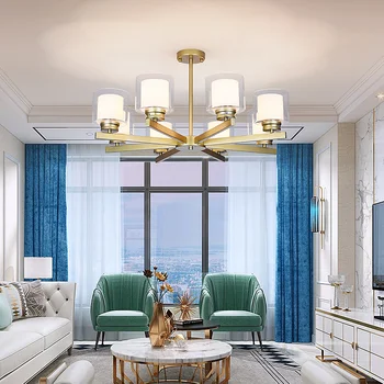 Декоративные светодиодные люстры Bosmos в европейском стиле для гостиных, спален и современного простого внутреннего освещения