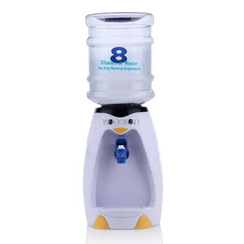 Диспенсер для воды с пингвином, ChanLengXing, восемь стаканов воды без нагрева, милый мини-аппарат для воды емкостью 2 литра