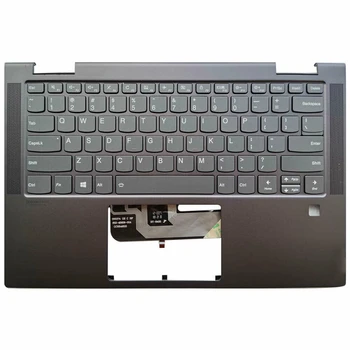 Для Lenovo Yoga C740-14 C740-14IML Прочная клавиатура США, верхний чехол для Подставки для рук