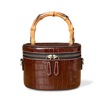 Женская сумка 2023, Новая сумка-ведро с крокодиловым узором, сумка через плечо, Женская сумочка, подарок на День Святого Валентина