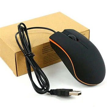 Игровая мышь USB 2.0 Pro, Оптические мыши с матовой поверхностью Для компьютера, Портативных ПК, Оптическая проводная мышь Mini M20 с разрешением 1200 точек на дюйм