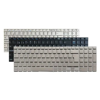 Испанская Клавиатура для ноутбука SONY Vaio SVF152 SVF153 SVF1541 SVF1521K1EB svf1521p1r SVF152C29M SVF1521V6E белый/черный/серебристый