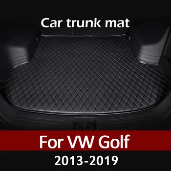 Коврик в багажник автомобиля для Volkswagen Golf Универсал Golf 7 2013 2014 2015 2016-2019, ковер для грузового лайнера, аксессуары для интерьера, чехол