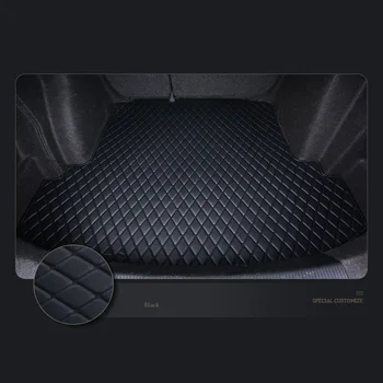Коврик для багажника автомобиля из искусственной кожи на заказ для Volkswagen VW Sciricco new beetle EOS Sharan Детали интерьера, Автоаксессуары