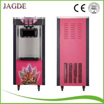 Коммерческая машина для приготовления мягкого мороженого и высококачественного мороженого в рожках из нержавеющей стали