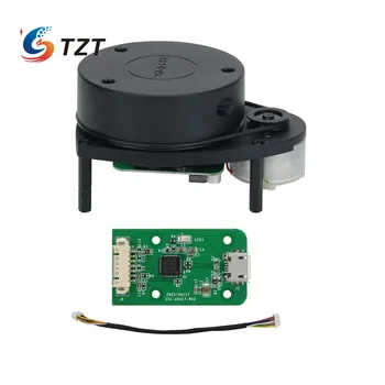 Комплект лазерного сканера TZT RPLIDAR-A1 360 градусов, 12-метровый радарный датчик расстояния для предотвращения препятствий на автомобиле ROS