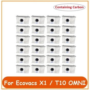 Мешок для сбора пыли для робота-пылесоса Ecovacs X1/T10 OMNI, мешки для мусора, сменные аксессуары для грязных мешков