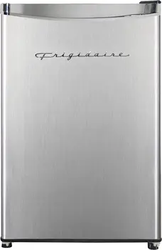 Мини-холодильник из нержавеющей стали объемом 3,3 кубических фута, идеально подходит для дома или офиса, серия Platinum