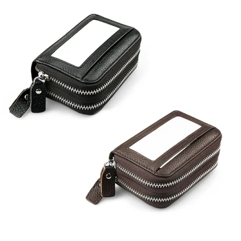 Модный держатель для кредитных карт, блокирующий деловой карман для чехла, кошелька, портмоне E74B