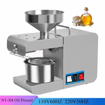 Надежный продукт Бизнес-Оборудование NT-X8 Электрическая Маслоэкстракционная Машина Для Отжима Кунжутно-оливкового масла В Ресторане