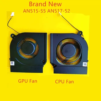 Новый Компьютерный процессор GPU Охлаждающие Вентиляторы для Acer Nitro 5 Серии AN515-55 AN515-44 AN517-52 Ноутбук PC Cooler Fan DC28000QDF0 5V 4 pin
