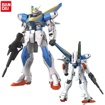 Оригинальная аниме-фигурка Bandai Gundam MG 1/100 V2 VICTORY TWO GUNDAM Ver.Ka Сборочная модель Аниме-фигурки Игрушки для детей