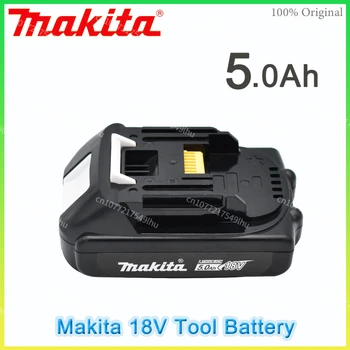 Оригинальный Литий-ионный Аккумулятор Makita 18V 5.0Ah Для BL1830 BL1815 BL1860 BL1840 194205-3, Сменный Аккумулятор Для Электроинструментов