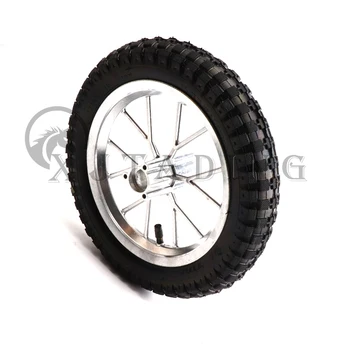 Передние и задние 12-дюймовые колеса в сборе 12 Пневматических шин 1/2 X 2,75 для 49cc мотоцикла Mini Dirt Bike Tire MX350 MX400 Scooter