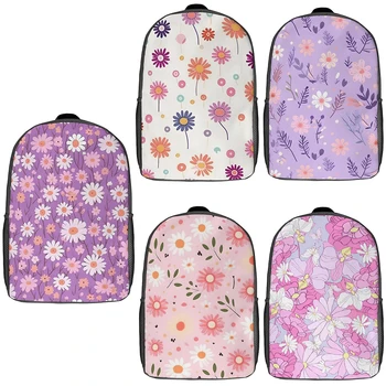 Рюкзак с цветочным принтом на заказ Многофункциональные сумки для путешествий Дышащие плечевые ремни Bagpack Дизайнерская сумка