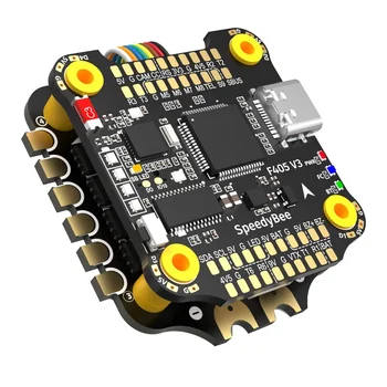 Стек контроллеров полета SpeedyBee F4 с беспроводной конфигурацией Betaflight 4 In1 50A ESC, Барометр для DJI Air FPV