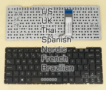 США Великобритания Тайская Испанская Скандинавская Французская Бразильская Клавиатура Для Asus X455L X455LA X455LB X455LD X455LF X455LJ X455LN X455W X455WA X455WE