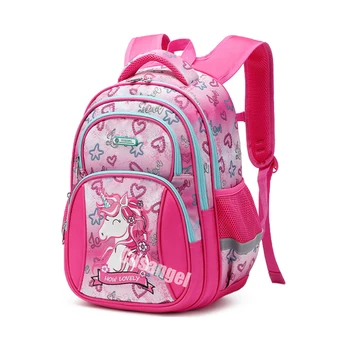 Школьный рюкзак SEEARTU для девочек, Единорог, для учащихся 1-6 начальных классов, ортопедический водонепроницаемый школьный рюкзак, сумка для книг mochila infantil