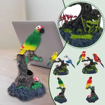 Электрические Птицы, игрушки-попугаи, могут разговаривать, Имитация индукции, Управление попугаями, звук, Голосовая активация, Говорящая батарея S5g5