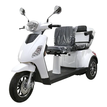 Электрический трехколесный велосипед CCC для 2 человек с ограниченными физическими возможностями, электрический скутер/Tuk tuk smart electric scooter с 3 колесами