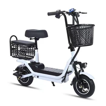 электрический трехколесный велосипед мощностью 350 Вт, Съемный Электромобиль с интеллектуальным противоугонным аккумулятором в один клик