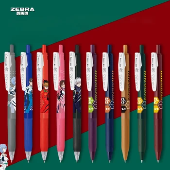 Японская гелевая ручка ZEBRA JJ15 limited warrior joint EVA push-type fountain pen signature pen 0,5 студенческая ретро-цветная ручка канцелярские принадлежности