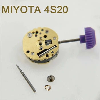 Японский Кварцевый механизм Miyota 4S20, запасные части для часов, сменный часовой механизм для 4S20